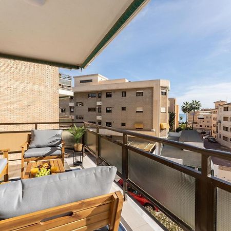 Sea View 2 Bedroom Apartment 2 Min Away From The Beach 托雷莫利诺斯 外观 照片