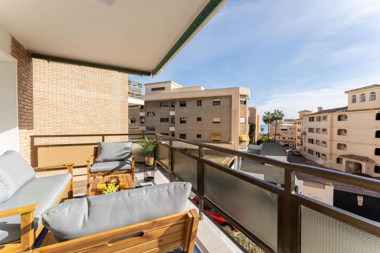 Sea View 2 Bedroom Apartment 2 Min Away From The Beach 托雷莫利诺斯 外观 照片