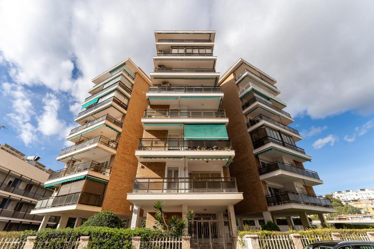 Sea View 2 Bedroom Apartment 2 Min Away From The Beach 托雷莫利诺斯 外观 照片